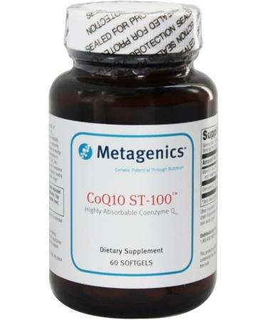 Buy Metagenics CoQ10 ST-100 - Highly Absorbable Coenzyme Q10 100 mg - 60 Softgels | International Shipping Available - Buy Online on GoSupps.com