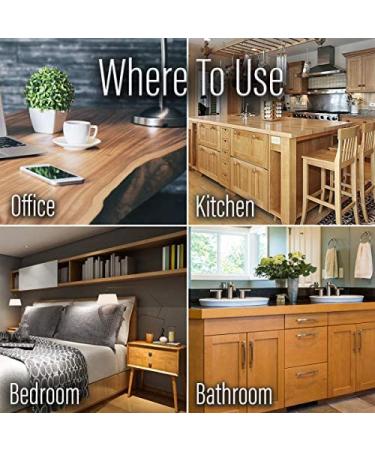 Old English Scratch Cover Light Woods 8 Fl Oz - Restores & Protects Wood Surfaces - Buy Online on GoSupps.com