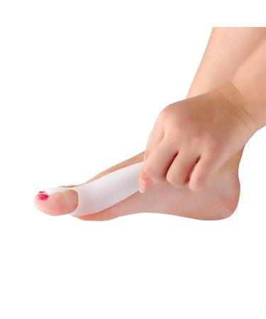 Sluffs Bunion Corrector - 2 Piece Silicone Toe Cushion & Big Toe Straightener for Ultimate Comfort - Buy Online on GoSupps.com