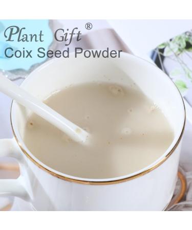 100% Natural Pure Coix Seed Powder 100g/3.52oz farine de noyau d' meraude de Coix chicor e farine de noyau d' meraude cuisson recettes et boissons | sans conservateurs - Buy Online on GoSupps.com