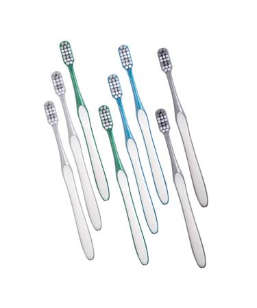 Hapinary 8st toothbrush to reduce tooth spots Sweet toothbrush head toothbrush travel toothbrush toothbrushes made of hard plastic plastic cleaning household manual small toothbrush