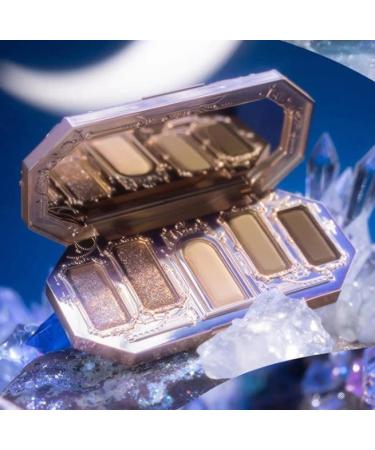 PSSR Huazhixiao Moonlight Mermaid Eyeshadow Palette - Long-Lasting, Waterproof & Blendable Matte Shades - Professional Makeup Palette - Buy Online on GoSupps.com