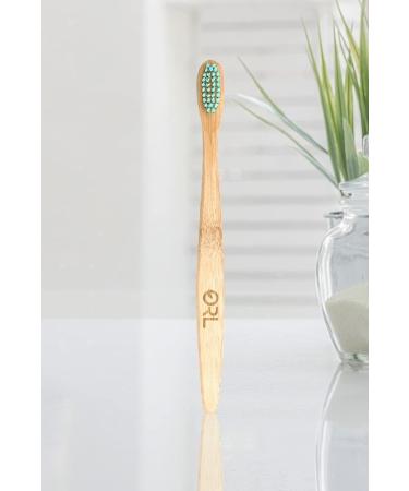 Orl Organic Bamboo Toothbrush: Eco-Friendly & Sustainable Oral Care - Buy Online on GoSupps.com
