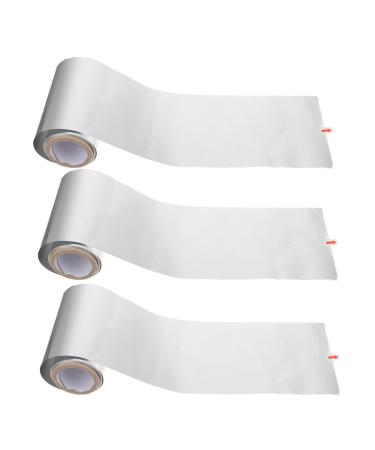 minkissy 3 Rolls Perm Tin Foil Aluminum Foil for Hair Foil Paper Hair Foils for Bleach Hair Coloring Foils Short Hair Foils Hair Dye Foil Highlighting Foils for Hair Tinfoil Nail Set off