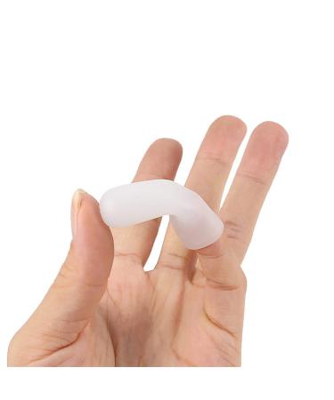 4 Pairs Finger Cots Finger Sleeves Finger Support Finger Cover Thumb Protector Fingers Support