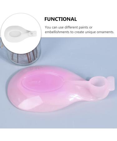 NUOBESTY Spoon Rest Mold Silicone Molds Fruit Tray Soap Dish Mold Coaster Silicone Mold Epoxy Abrasives White 23X13CM - Buy Online on GoSupps.com