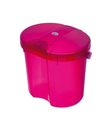 Buy Rotho Babydesign TOP Diaper Pail | Tip Lid 11L Translucent Pink | Ideal for Newborns - International Shipping Available - Buy Online on GoSupps.com