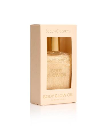Beauty Creations Gold Shimmery Glitter Body Oil - Luxurious Skin Glow & Hydration | International Shipping - Buy Online on GoSupps.com