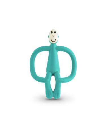 Matchstick Monkey Original Teether & Gel Applicator Silicone Easy To Grip BPA Free 3 Months Old+ 10.5 cm Green Monkey Green Monkey 3 Months Old+ 1 Original Monkey Teether