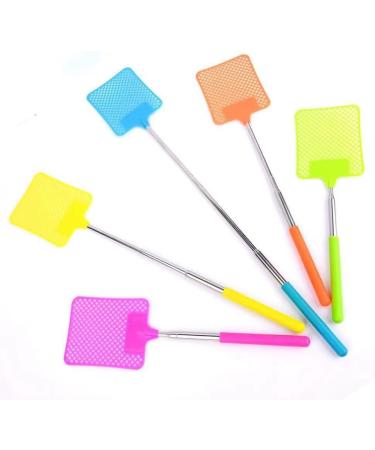 Tvnakdfq 5-Section Stainless Steel Telescopic Fly Swatter to Mosquitoes Flies and Insects - Buy Online on GoSupps.com