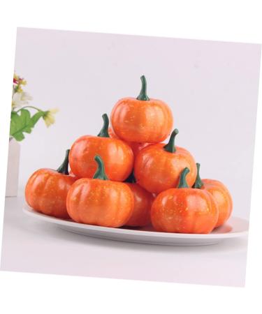 Garneck 16 Pcs Pumpkin Decor Halloween Pumpkin Ornaments Artificiales Para Halloween Fake Fruit Fake Fruit Home Giant Fake Pumpkin Fall Harvest Decor Artificial Pumpkin Props 6cm - Buy Online on GoSupps.com