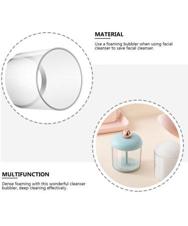 FRCOLOR Sparkling Foam Pump Bottle - Empty Shower Foam Maker & Facial Foam Cup - Blue Makeup Remover Bottle - Buy Online on GoSupps.com