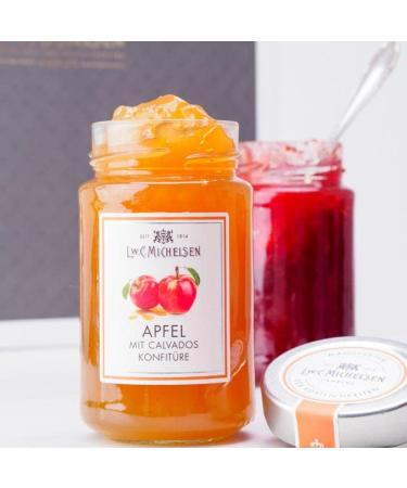 L.W.C. Michelsen Apple Jam with Calvados (280g) | Unique & Sweet High-Quality Fruit Jam | Pure Naturalness in a Glass - Buy Online on GoSupps.com