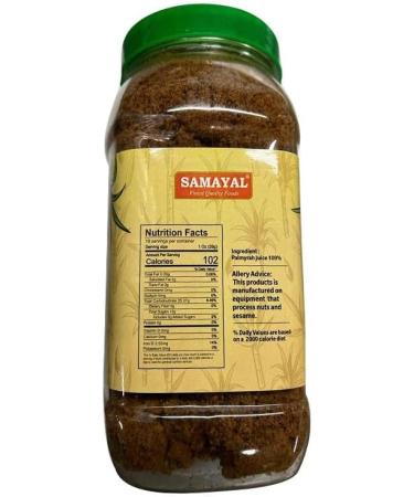 Samayal Jaggery Powder | 1KG | Natural Sweetener | No Preservatives Added | Jaggery Powder |Hand Crushed Gur Powder |Gluten Free |Indian Origin - Buy Online on GoSupps.com