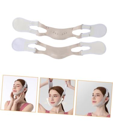 Beaupretty 1pc thin face belt Facial Slimming Mask v line belt strap slimming face strap beauty mask chin slimming strap woman belt slimming belt Silica gel Ladies major - Buy Online on GoSupps.com