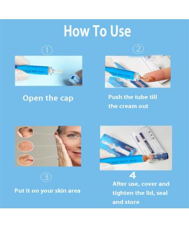 Eye Line Eraser Cream - Anti Aging Wrinkle Treatment for Under Eyes & Forehead - Instant Smoothing Formula with Moisturizing Benefits - Reduce Fine - Buy Online on GoSupps.com