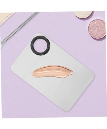 Buy 1 Set Color Stick Palette & Waxing Spatula | Essential Makeup Color Mixing Plates & Tools | Stainless Steel Foundation Palette for Flawless Beauty - Buy Online on GoSupps.com