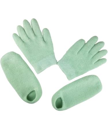 Beaupretty 1 Set Cracked Heels Socks Hand Care Gloves Hand Softening Gloves Paraffin Gloves and Shoe Covers Dry Skin Gloves Hand Lotion Gloves Spa Socks Gel Socks Booties Foot Heel Socks - Buy Online on GoSupps.com