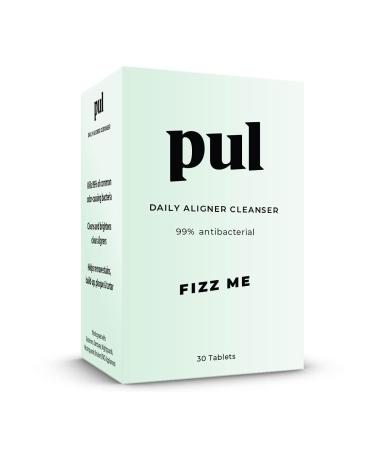 PUL Daily Aligner Cleanser Retainer Cleaner Tablets for Clean and Fresh Tasting Clear Aligners and Retainers 30 Count (Pack of 1)