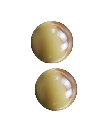 PLAFOPE 2 Pieces Horn Fitness Ball Massage Ball Toy Tool Balls Hand Massager For And Carpal Tunnel Hand Training Ball