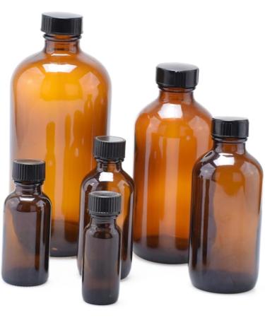 Cabilock Sealing Glass Bottle 4pcs Sealing Honey Pot Glass Water Bottle Glass Container Kit Glass Bottle With Cover Plastic Cap - Buy Online on GoSupps.com
