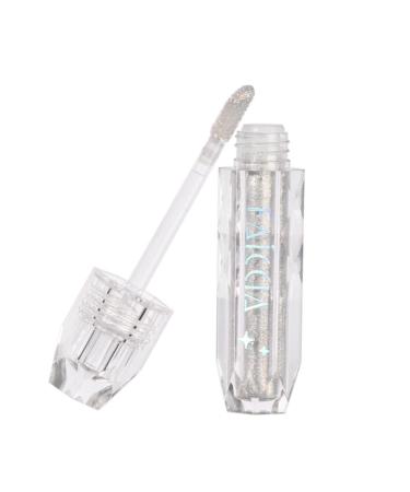 LALAFINA 1pc Waterproof Liquid Eyeshadow Glitter Eye Shadow Women Eyeshadow Fluid Eye Shadow Luster Cosmetic 8.4x2.1cm 02#