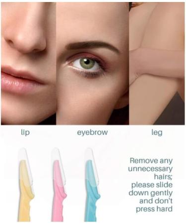 60 Pack Facial Razors & Eyebrow Trimmers for Women & Men - Dermaplaning Tools with Covers - Ideal for Smooth Skin & Precision Grooming - Buy Online on GoSupps.com