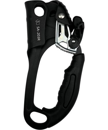 S.E.PEAK CE Certified Hand Ascender for Rock Climbing - Black (Right Hand) - Buy Online on GoSupps.com