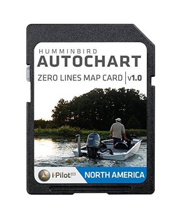 Humminbird Autochart Zero Lines Map Card