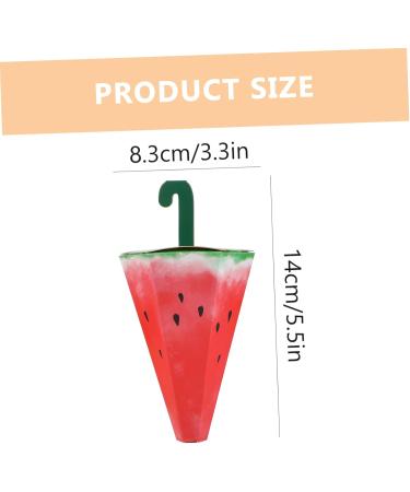 NUOBESTY 10pcs Boxes Umbrella Carton Wedding Decoration Small Boxes for Baby Party Supplies Mini Paper 14x8.3CM Watermelon Red - Buy Online on GoSupps.com