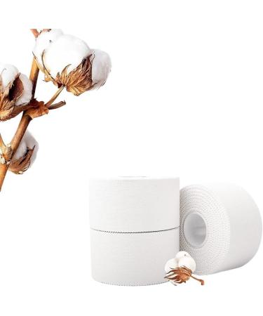 Buy Athletic Tape - 1 Roll Cotton White Sports Tape for Knee Wrist Ankle Support - Easy Tear Elastic Bandage | International Shipping - Buy Online on GoSupps.com