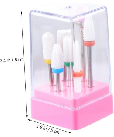 minkissy 1 Set Nail Art Grinding Head Toenail Sanding Head Acrylic Nails Buffer Bit Carbide Cuticle Cleaner Ceramic Polishing Bits Nail Drill Replacement Bits File To Rotate Tungsten Steel 3 3 6cm Assorted Color As Shown 2 - Buy Online on GoSupps.com