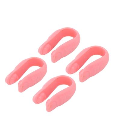 4 x Hand Pressure Point Clip Trigger Point Activation Portable Universal Mini Migraine Relief Massage Clip Pink Rose