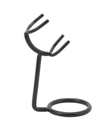 Stainless Steel Shaving Brush Stand - Hygienic & Stylish Organizer for Trimmer & Brushes - 3D Structure for Bathroom Countertop - Buy Online on GoSupps.com