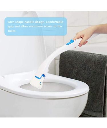 Toilet Bowl Brush Toilet Bowl Cleaner Replaceable Arch Shape Handle Eco-Friendly Disposable Dissoluble Bathroom for Toilet Cleaning Home Bathroom Cleaning - Buy Online on GoSupps.com