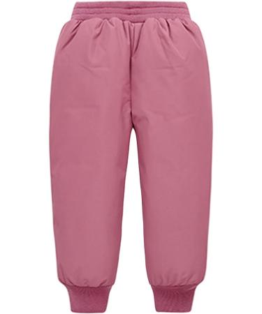 Kids' Winter Snow Pants Water Resistant & Warm | C2M Padded Pink Trousers 6 Years - Buy Online on GoSupps.com