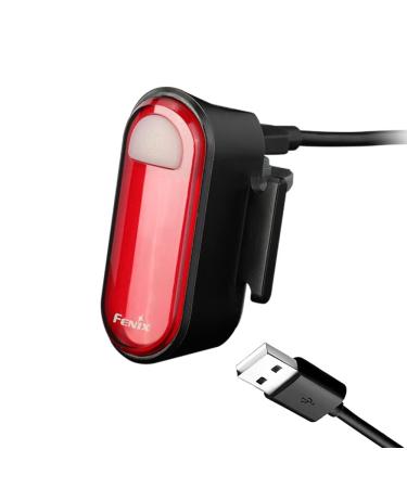 EdisonBright Fenix BC05R V2 USB-C Rechargeable Bike Light Bicycle Red Tail Light Type-C Charging Cable Bundle