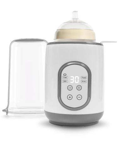 Bixury 8 in 1 Quick Electric Bottle Warmer Multifunctional 220V 50W Defrosting Heater Small Pots with Intelligent Temperature