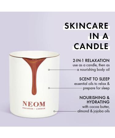 NEOM Intensive Skin Treatment Candle | Lavender Chamomile & Patchouli | 100% Natural Massage Oil Candle for Sleep | Nourish & Soften | 4.93 Fl Oz (140g - Buy Online on GoSupps.com