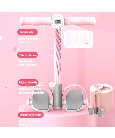 Swarous Multifunctional Pedal Puller Resistance Rope - 4/6-Tube Elastic Yoga Band for Full-Body Fitness - Buy Internationally | Smart Model-6 Tube - Buy Online on GoSupps.com