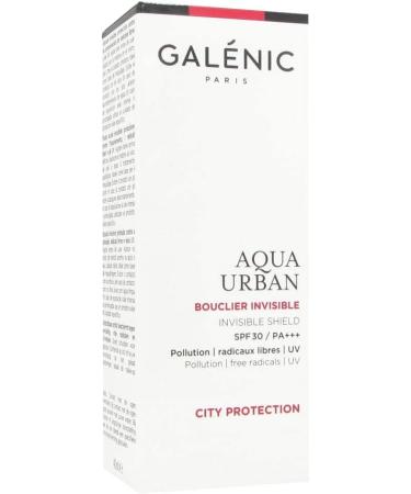 Galenic Aqua Urban Shield Invisible SPF30+ 40ml - Hydrating Sunscreen for All Skin Types International Shipping Available - Buy Online on GoSupps.com