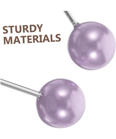 HONMEET 2 Pairs Dimple Trainer Face Trainer Dimple Maker Cheeks Balls Smile Trainer Facial Beauty Tool Facial Exerciser Dimple Clip Face Exerciser Cheeks Clip Purple Alloy 4.30X2.50X0.80CM Purple - Buy Online on GoSupps.com