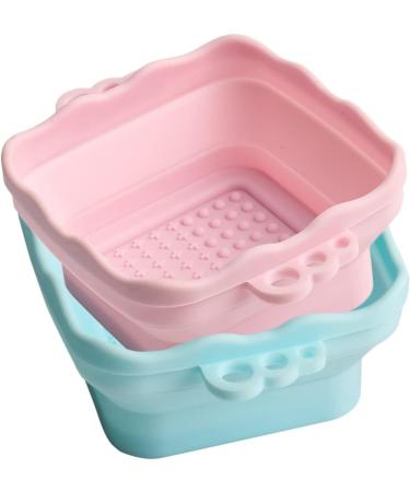 Set of 4 Makeup Brush Cleaners Makeup Tool Cleaning Accessories Silicone Brush Cleaner Tool Brush Cleaning Mat for Makeup Makeup Brush Washer Easy Cleaning Pad - Buy Online on GoSupps.com