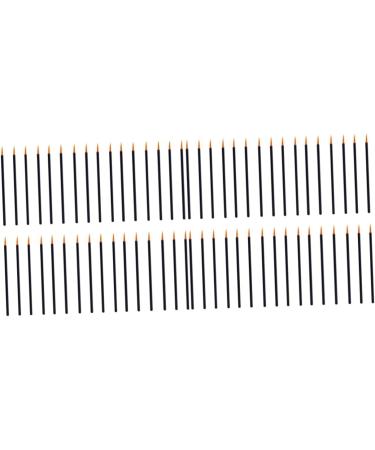 Healeved 200 pcs Makeup Point Disposable Cosmetic Lip Applicator Tool Gloss Fine Eyeliner Wands Brush - Buy Online on GoSupps.com