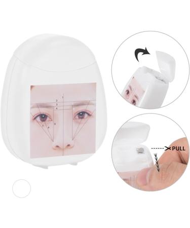 harayaa Pre Inked Eyebrow Mapping String 10 Meters Supplies for Brow Mapping Eyebrow Maker Thread White Ink - Buy Online on GoSupps.com