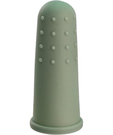 Buy Babyzoco Silicone Finger Toothbrush for Babies | Soothe Gums | 0-2 Years | Unisex | Green - Buy Online on GoSupps.com