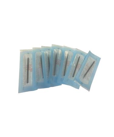 100 Piece Pack 14g Hollow Body Piercing Needles - Surgical Stainless Steel, Super Sharp Tip - Sterilized - Buy Online on GoSupps.com