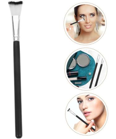 CANIGHT Blush Makeup Brush Nose Contour Brush Black Brush for Nose Makeup Concealer Brush 18.50X1.00X1.00CM Black - Buy Online on GoSupps.com