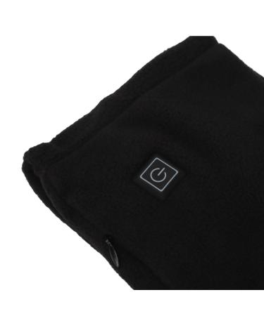 Heated Neck Wrap Scarf - Adjustable 3 Temperature Electric Heating Pad for Pain Relief | Comfortable Black Design - International Shipping Available - Buy Online on GoSupps.com