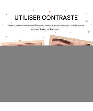 Stylo Tache de Rousseur 3.6ml Double Embout | Stylo Anti-D rapant Taches de Rousseur - Utilisation Quotidienne F tes Festivals Concerts Soir es D guis es - Buy Online on GoSupps.com